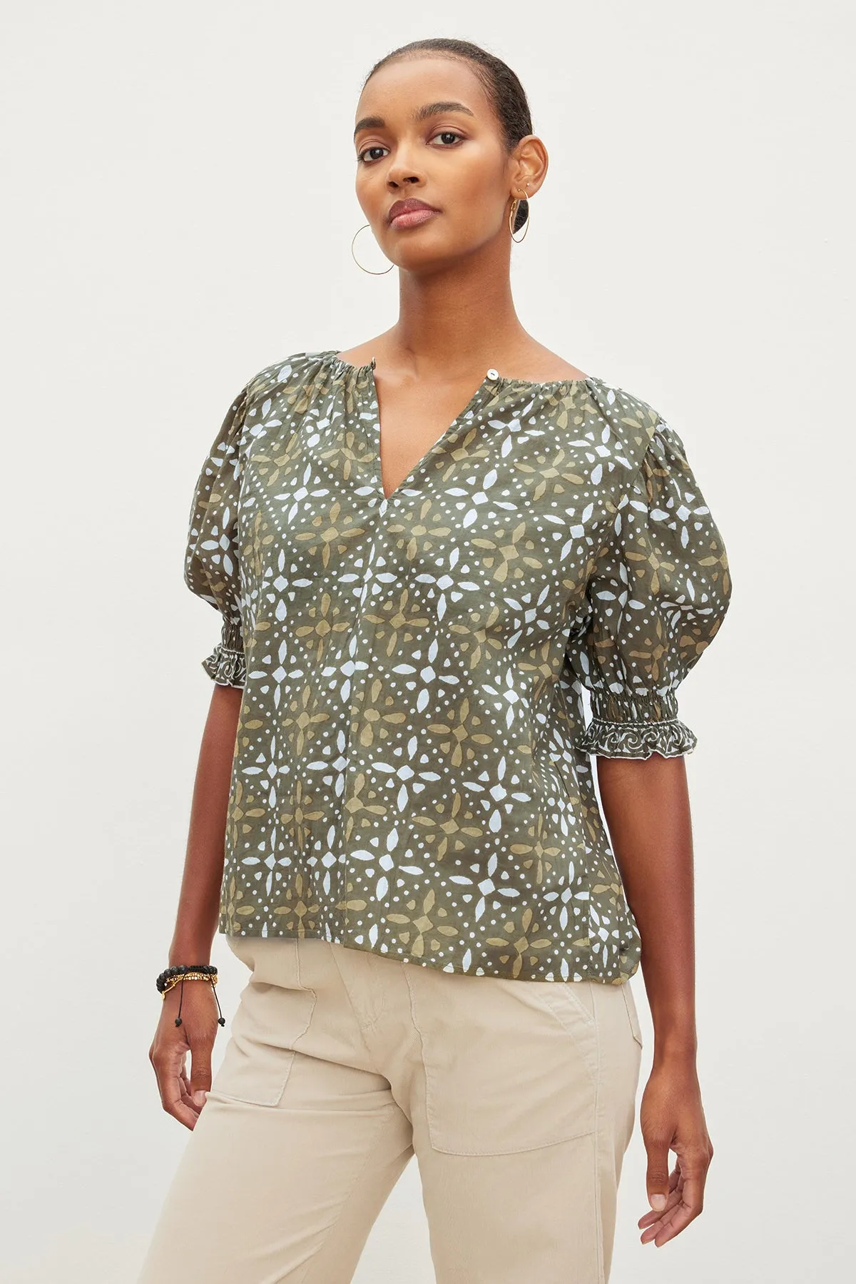 ALEX PRINTED BLOUSE
