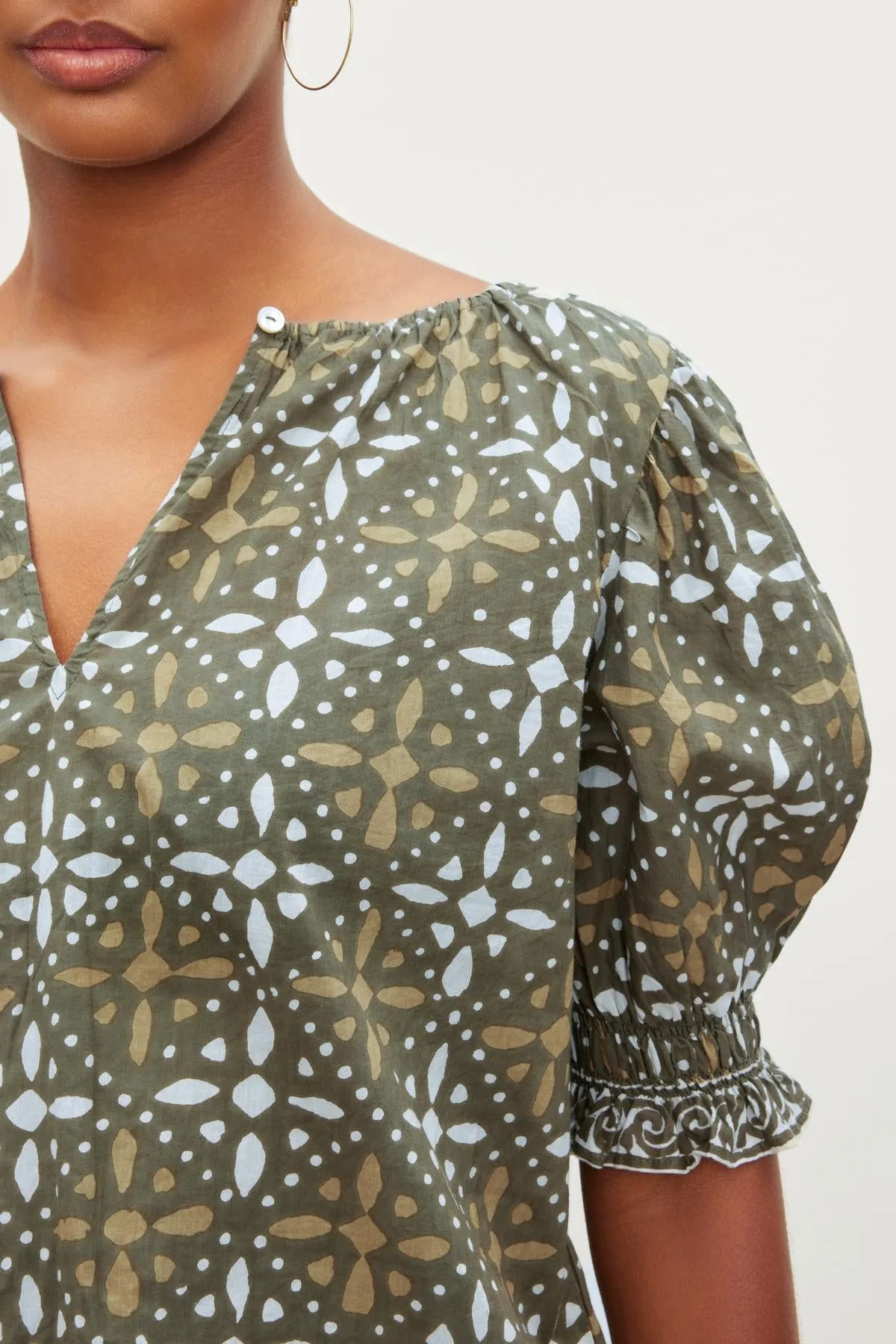 ALEX PRINTED BLOUSE