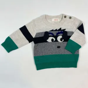 Catimini dog wool blend knitted sweater 6M/68