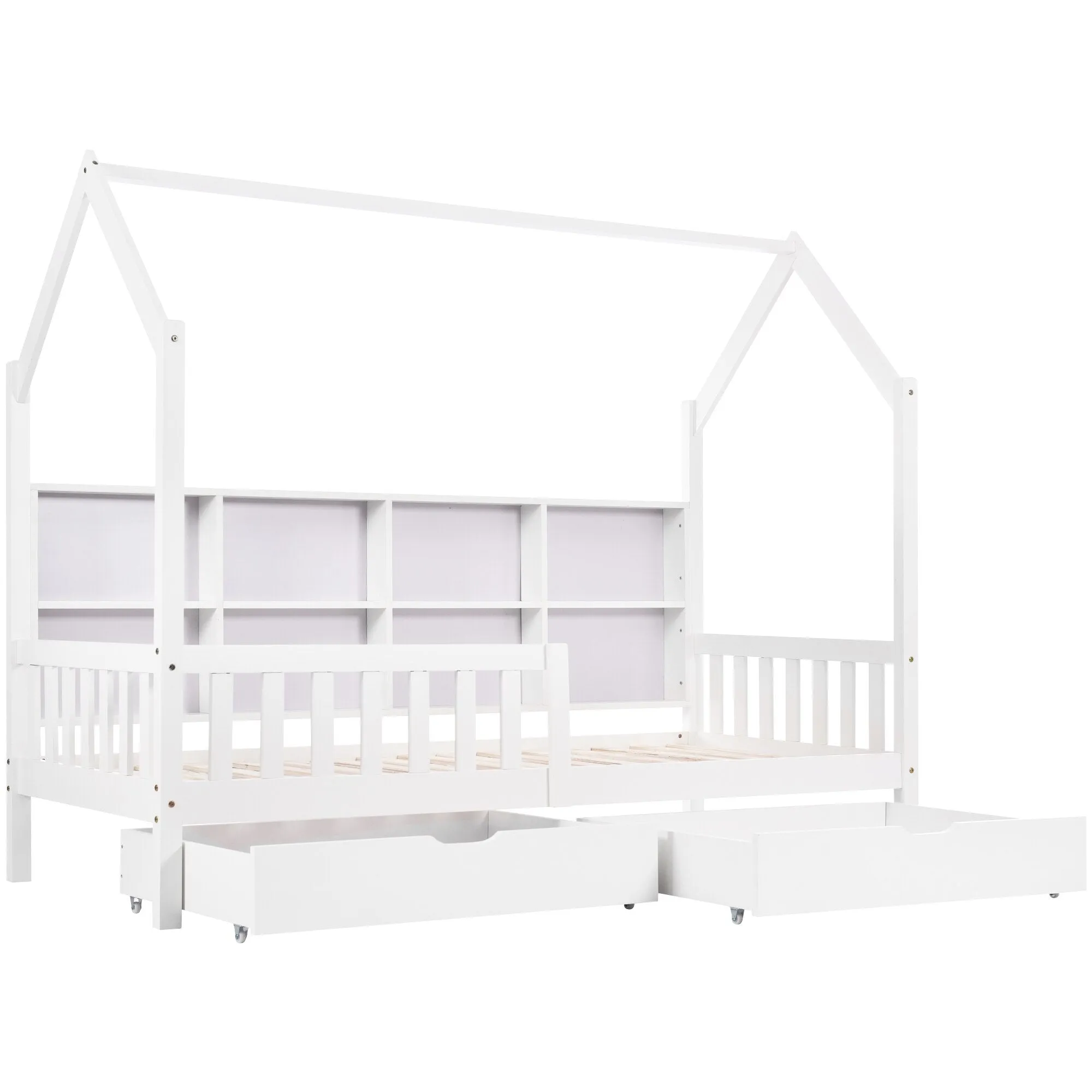 Children's Bed with Multipurpose Storage