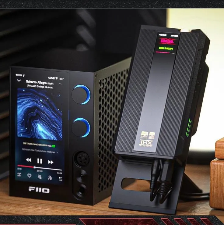 FiiO Q7 Flagship Desktop-Class Amplifier MQA Decoder Portable Bluetooth Digital USB DAC/AMP