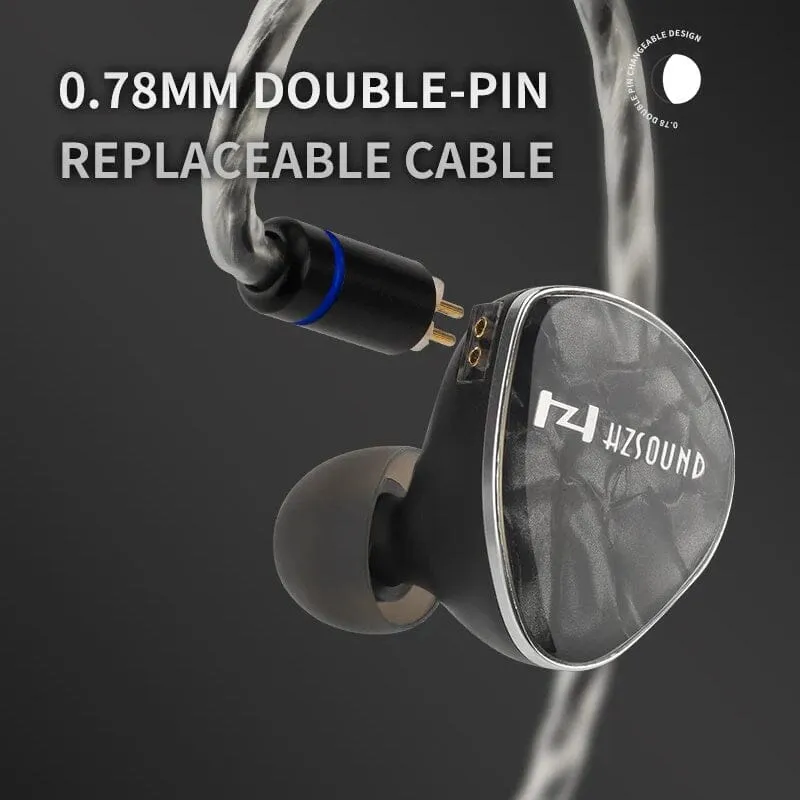 HZsound Luna 13.3mm Planar Diaphragm Dynamic Driver In-Ear Monitor
