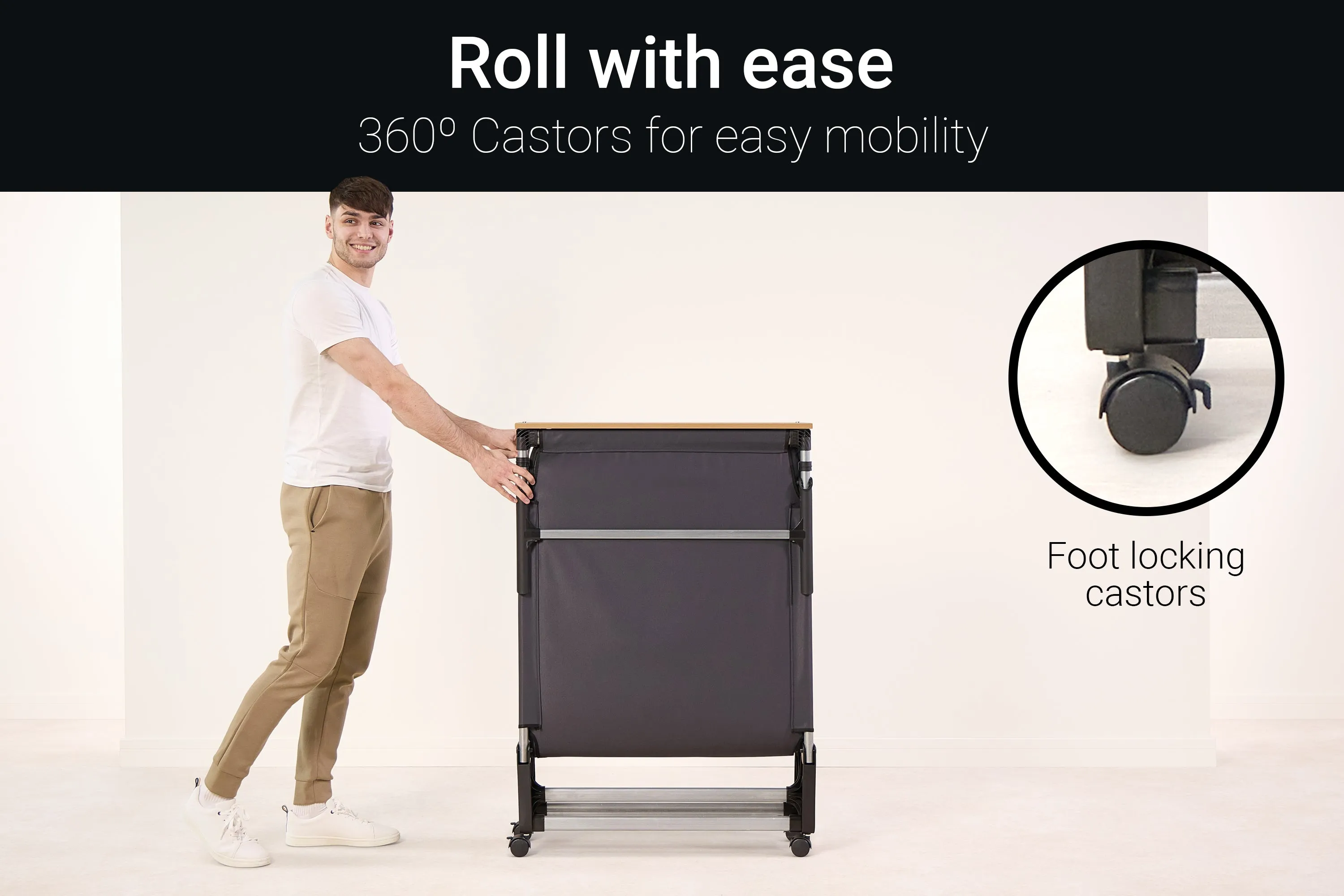 Jay-be - RE80 Rollaway e-Fibre - Single