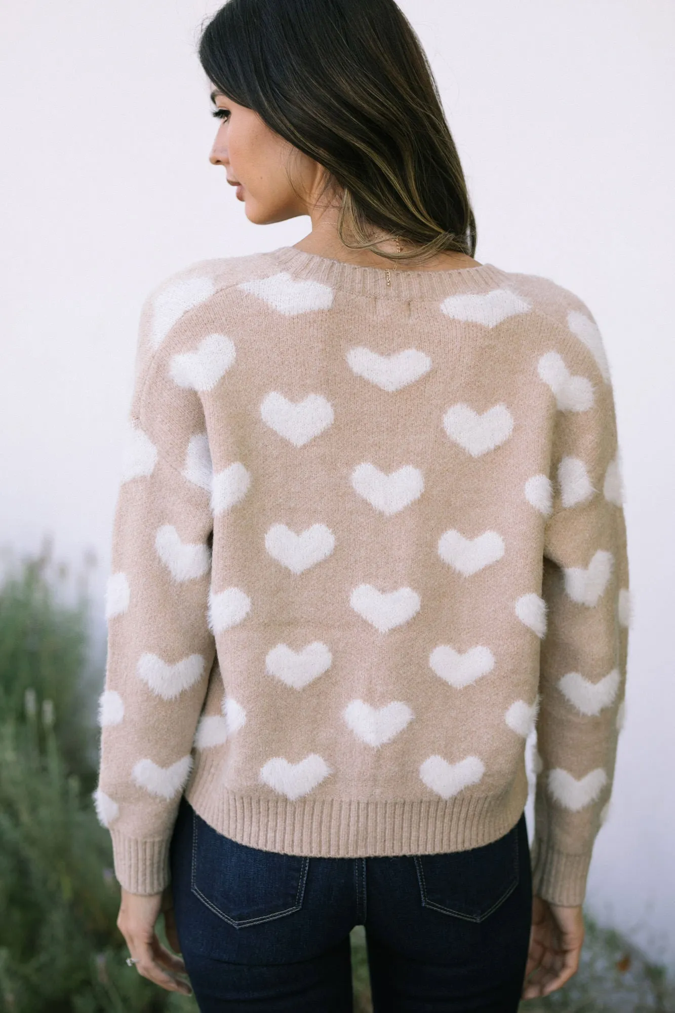 Natalie Heart Button Cardigan