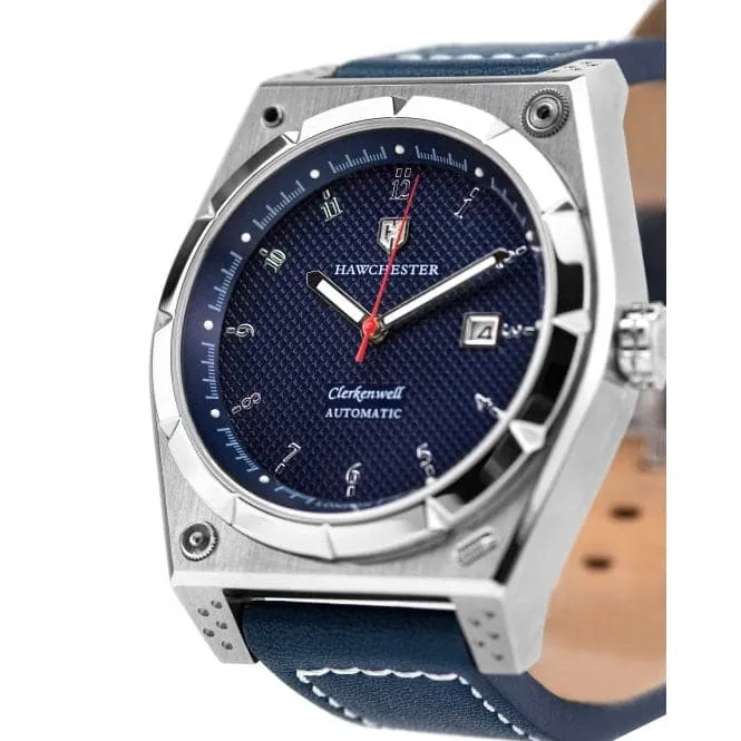 Oxford Blue Clerkenwell Automatic Watch 1774HCLBLUA