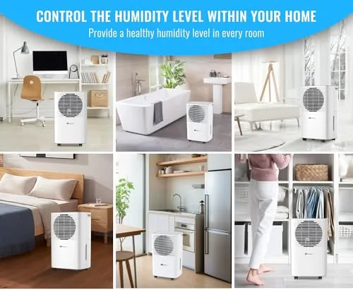 PureMate 10L Portable & Compact Dehumidifier 10 Litre (New)