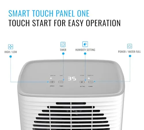 PureMate 10L Portable & Compact Dehumidifier 10 Litre (New)