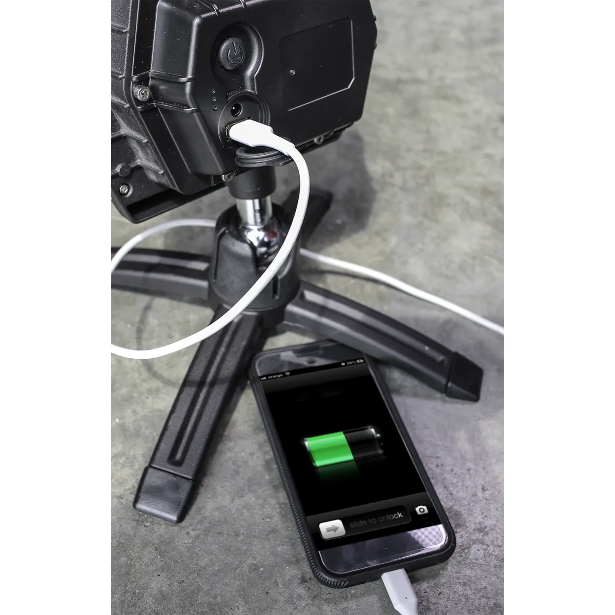 Rechargeable 360¡ Floodlight 36W SMD LED Portable Green Lithium-ion