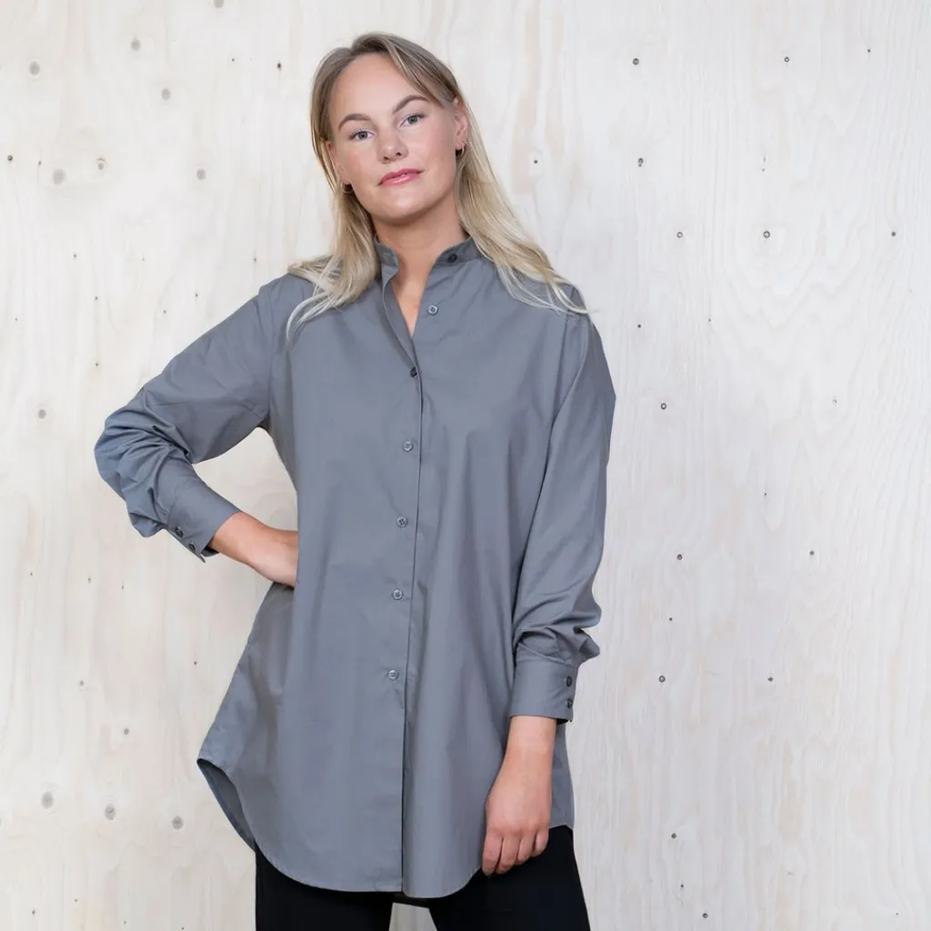 The ASSEMBLY LINE • Oversized Shirt Sewing Pattern (XL - 3XL)
