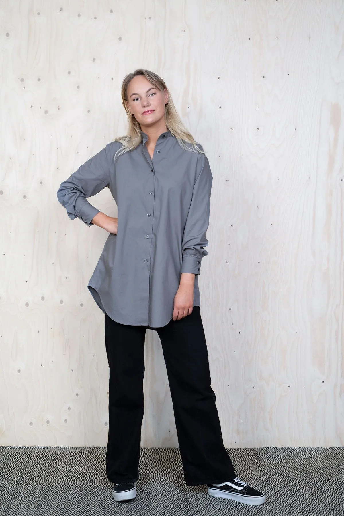 The ASSEMBLY LINE • Oversized Shirt Sewing Pattern (XL - 3XL)