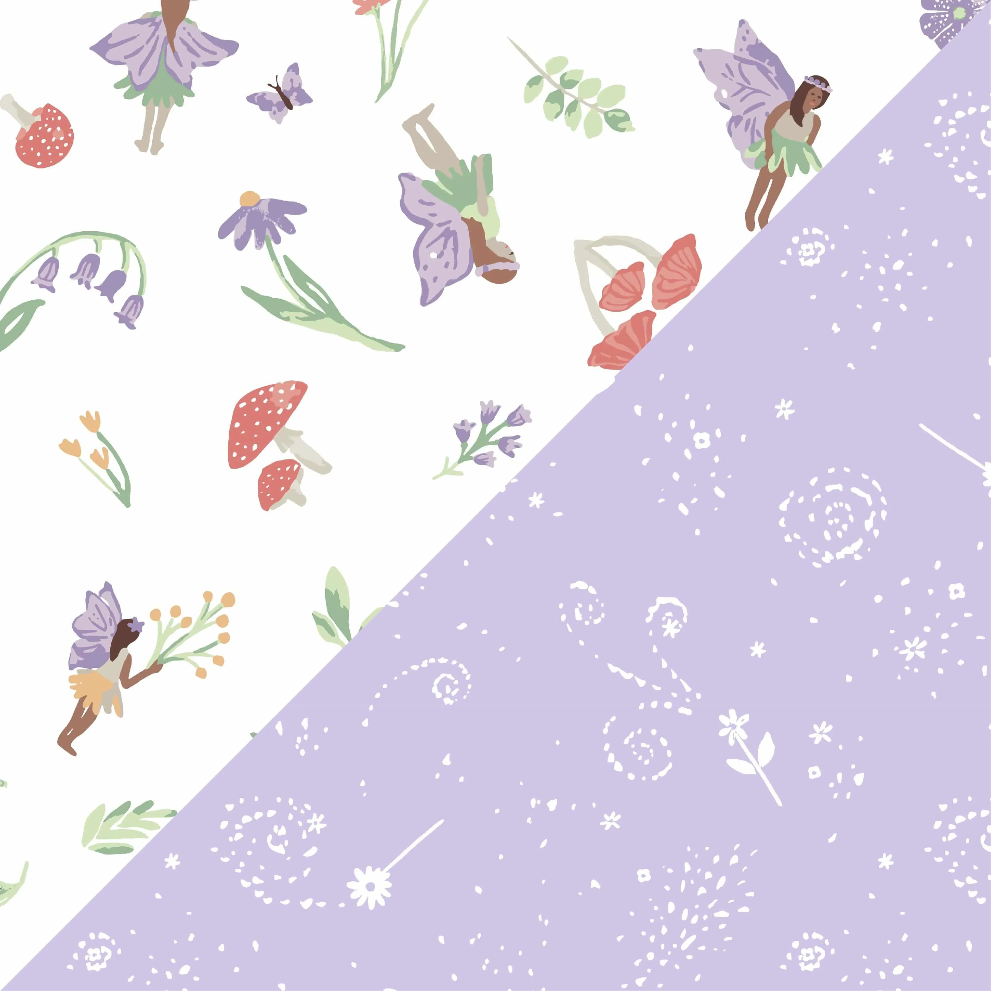 Woodland Fairy   Fairy Dust Oh So Soft Muslin Super Snuggle Blanket
