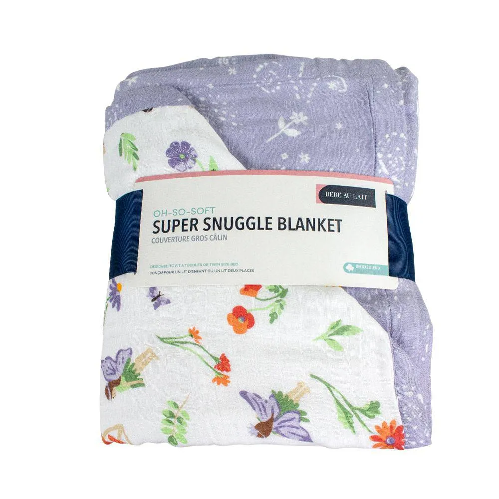 Woodland Fairy   Fairy Dust Oh So Soft Muslin Super Snuggle Blanket