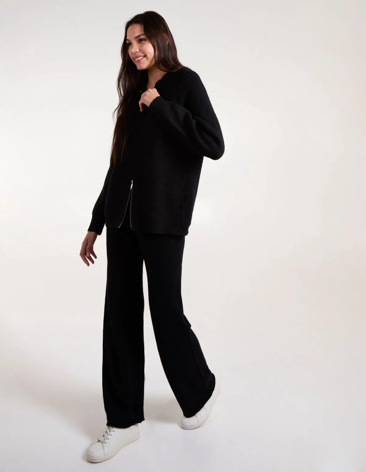 Zip Front Hoodie Tracksuit Set