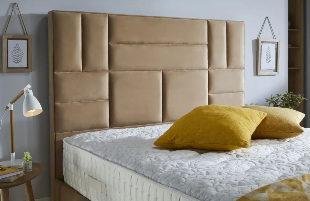 Zizi Upholstered Fabric Bed - 3ft Single
